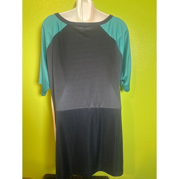 Seattle Mariners Womens Cool Base V-Neck Shirt 2X Majestic Fashion 100% Polyeste - Picture 3 of 5